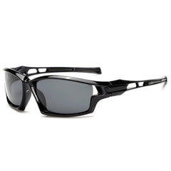 Men's Polarized Sports Wrap Around 'Throttle Out' Plastic Sunglasses