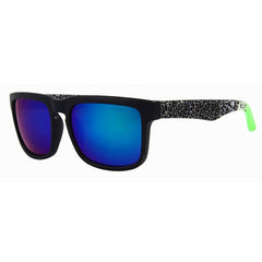 Men's Square 'Crest' Plastic Sunglasses