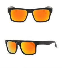 Men's Square 'Crest' Plastic Sunglasses