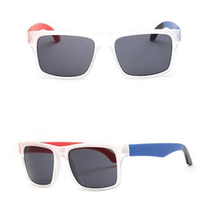 Men's Square 'Crest' Plastic Sunglasses