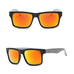 Men's Square 'Crest' Plastic Sunglasses