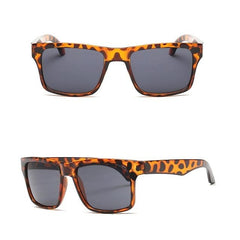 Men's Square 'Crest' Plastic Sunglasses