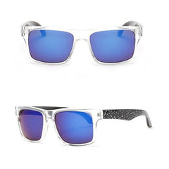 Men's Square 'Crest' Plastic Sunglasses