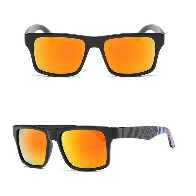 Men's Square 'Crest' Plastic Sunglasses