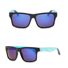 Men's Square 'Crest' Plastic Sunglasses