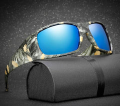 Men's Polarized Round 'Big Kahuna' Plastic Sunglasses