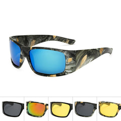 Men's Polarized Round 'Big Kahuna' Plastic Sunglasses