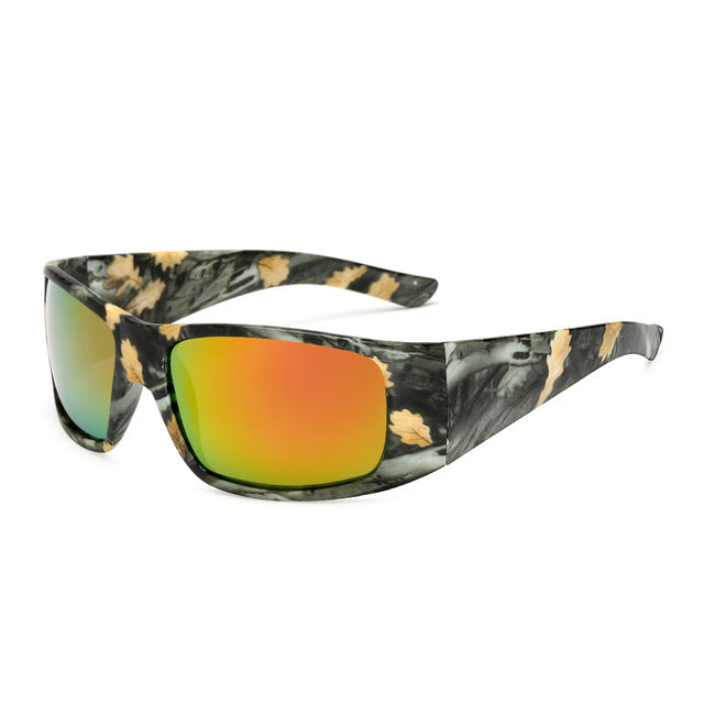 Men's Polarized Round 'Big Kahuna' Plastic Sunglasses