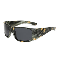 Men's Polarized Round 'Big Kahuna' Plastic Sunglasses