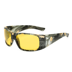 Men's Polarized Round 'Big Kahuna' Plastic Sunglasses