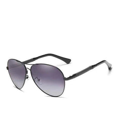 Men's Polarized Aviator 'The Traveler' Metal Sunglasses