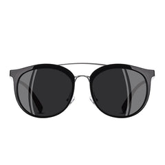 Women's Modern Round 'Chukie Eye' Plastic Sunglasses