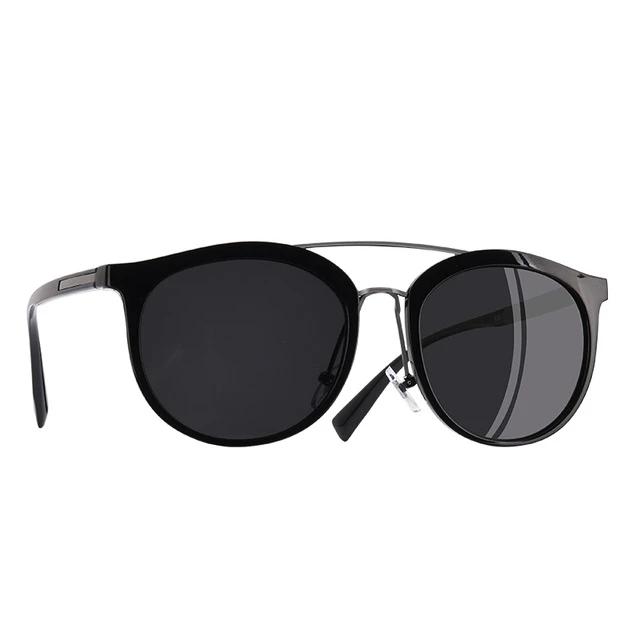 Women's Modern Round 'Chukie Eye' Plastic Sunglasses