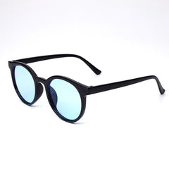 Women's Retro Oval 'Poolside' Plastic Sunglasses