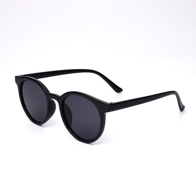 Women's Retro Oval 'Poolside' Plastic Sunglasses