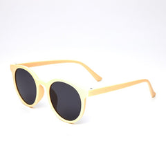 Women's Retro Oval 'Poolside' Plastic Sunglasses