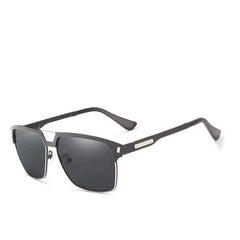 Men's Oversized Polarized 'Money Men' Metal Sunglasses