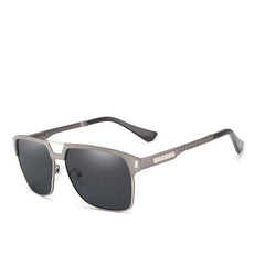 Men's Oversized Polarized 'Money Men' Metal Sunglasses