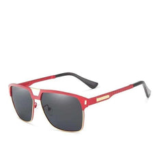 Men's Oversized Polarized 'Money Men' Metal Sunglasses