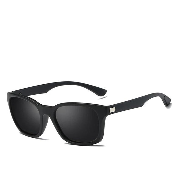 Men's Polarized Square 'Drive In' Plastic Sunglasses