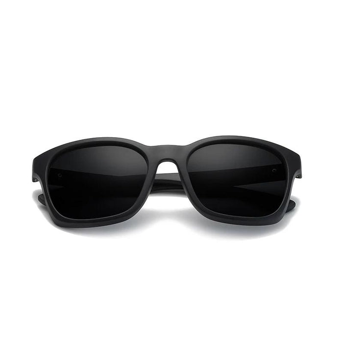 Men's Polarized Square 'Drive In' Plastic Sunglasses
