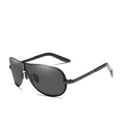 Men's Polarized Aviator 'Jersey Shore' Metal  Sunglasses