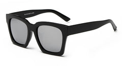 Women's Square 'Thick and Thin' Plastic Sunglasses