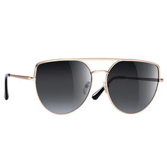 Women's Oval 'Caravan' Metal Sunglasses