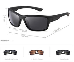 Men's Polarized Round 'Aspen Cool' Plastic  Sunglasses