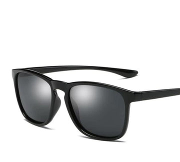 Men's Polarized Wayfarer 'Elloy Dalis' Plastic Sunglasses