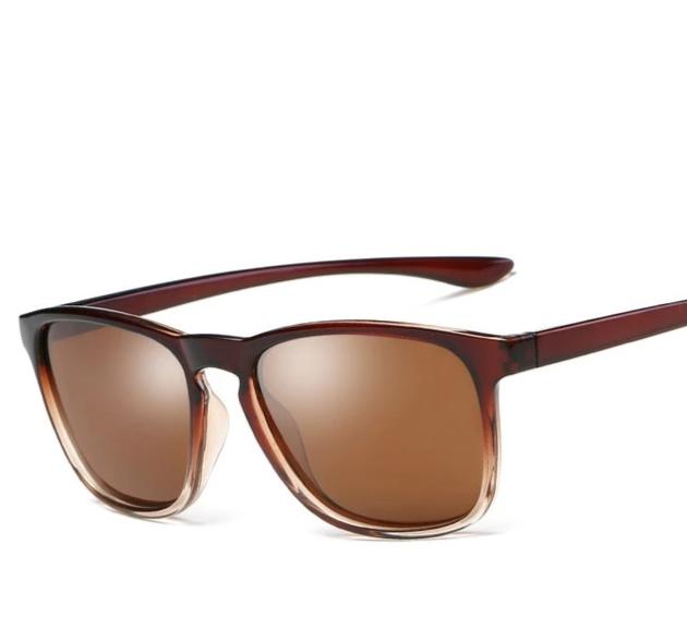 Men's Polarized Wayfarer 'Elloy Dalis' Plastic Sunglasses
