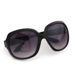 Women's Oversized Round 'Red Carpet' Plastic Sunglasses