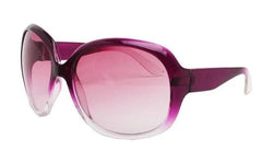 Women's Oversized Round 'Red Carpet' Plastic Sunglasses