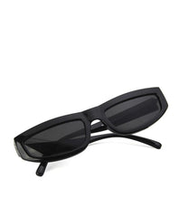 Women's Rectangular 'Dua' Plastic Sunglasses