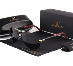 Men's Polarized Aviator ' Jerry Maguire' Metal  Sunglasses