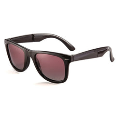 Men's Polarized Folding 'Arwen Fay' Plastic Sunglasses