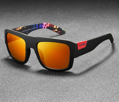 Men's Polarized Square 'Mongo Foot' Plastic Sunglasses